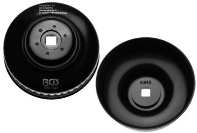Ölfilterkappe 93 mm x 45-kant BGS-1039-93-45 PRO+