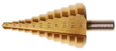 Stufenbohrer, titannitriert, 6-40.5 mm BGS-1615 PRO+