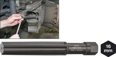 HAZET ABS Nkw.-Reibahle 4968-1618   Schlüsselweite: 16   Gesamtlänge: 130 mm