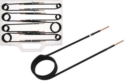 Induktions-Spulen-Set, flach, 8-tlg, für Induktionsheizgerät Art. 2169 BGS-2169-2 PRO+