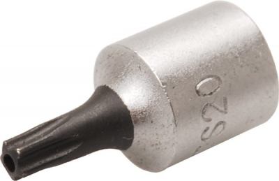 Bit-Einsatz 6,3 (1/4), TS-Profil mit Bohrung, TS20 BGS-2355-TS20 PRO+