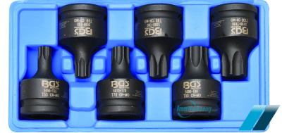 T-Profil-Kraft-Biteinsatz-Set, TORX® 3/4"