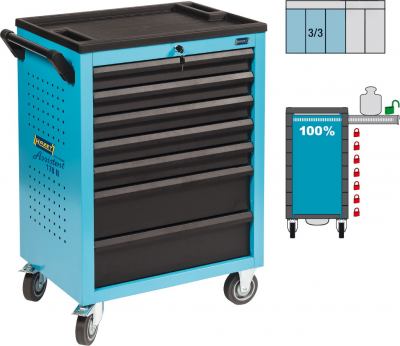 HAZET Tool Trolley 178N-7