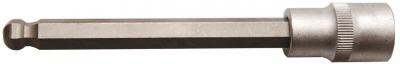 Bit-Einsatz, 10 mm, Innen-6-kant m. Kugelkopf, 12,5 (1/2) BGS-4258-10 PRO+