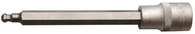 Bit-Einsatz, 6 mm, Innen-6-kant m. Kugelkopf, 12,5 (1/2) BGS-4258-6 PRO+