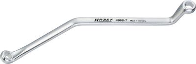HAZET Brems-Entlüftungsschlüssel 4968-7   Außen-Sechskant Profil   Schlüsselweite: 7   Gesamtlänge: 190 mm