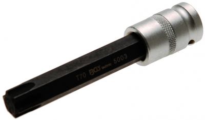 Bit-Einsatz, 12,5 (1/2), T-Profil 70x120 mm BGS-5003 PRO+