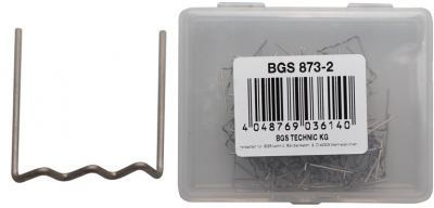 100 Reparatur-Klammern (U-Form 0,8 mm) für Art. 873 BGS-873-2 PRO+