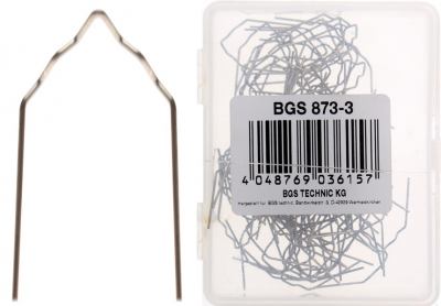 100 Reparatur-Klammern (V-Form 0,6 mm)  für Art. 873 BGS-873-3 PRO+