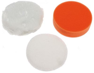 Polierhaubenset 3-tlg, 100 mm für Art. 9259 BGS-9259-4 PRO+