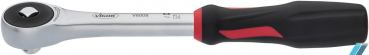 VIGOR 360° Drehgriff-Umschaltknarre V6008 ∙ Square, solid 10 mm (3/8 inch) ∙ Total length: 237 mm