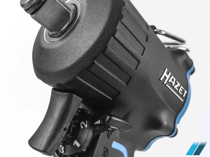 HAZET Druckluft Schlagschrauber, 1/2" 1100Nm-678Nm Klein Mini 9012M