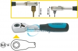 HAZET Bit-Umschaltknarre 2264  Sechskant hohl 1/4