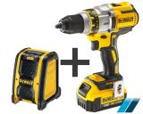 DeWALT Bohrschrauber 18,0 V / 5,0 Ah XRP DCD990P2SET