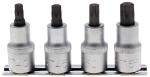 T-Profil Bit-Einsatz-Set, T40-T55, 12,5 (1/2"), 4-tlg. BGS-8886 PRO+