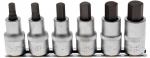 Innensechskant Bit-Einsatz-Set, 6-14 mm, 12,5 (1/2") 6-tlg. BGS-8887 PRO+