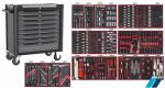 VIGOR 1000 XL Edelstahl inklusive Sortiment 499-teilig V4481-X/499 ∙ Total length: 907 mm ∙ Number of tools: 499